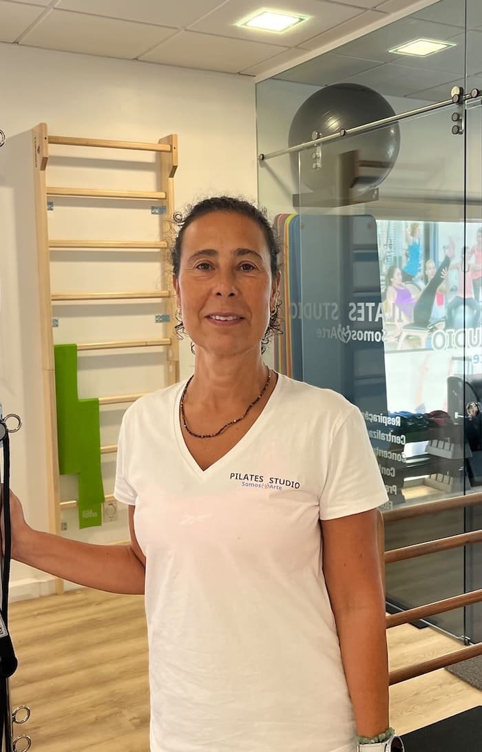 Instrutora de pilates Zita Franco